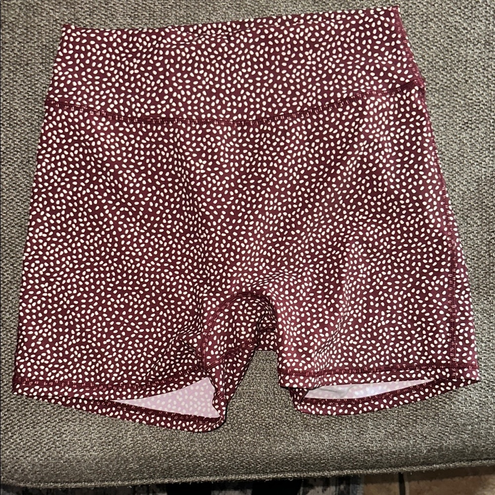 Women's Red Polka Dot Shorts